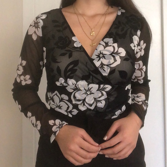 INC International Concepts Tops - Floral Blouse